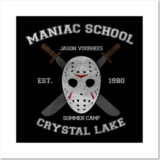 Maniac School Posters and Art